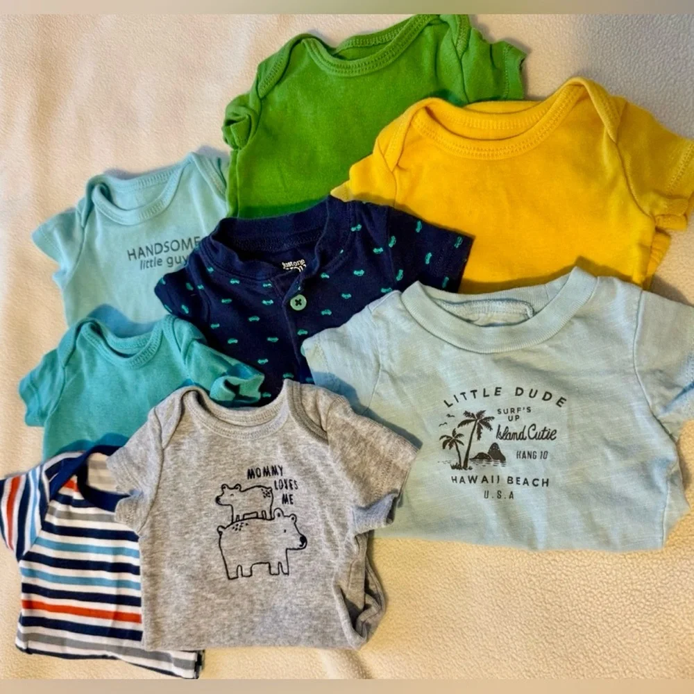 31pcs Newborn Boys Clothing & 1 Pair Shoes - Picture 6 of 15